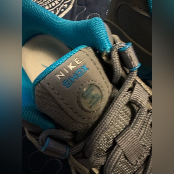 Nike Shox woman’s  Blue and Grey 7 1/2 - Picture 14 of 15
